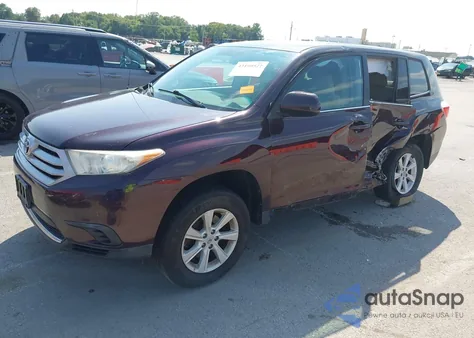 2012 Toyota Highlander from USA, damaged, VIN 5TDZA3EH4CS021410